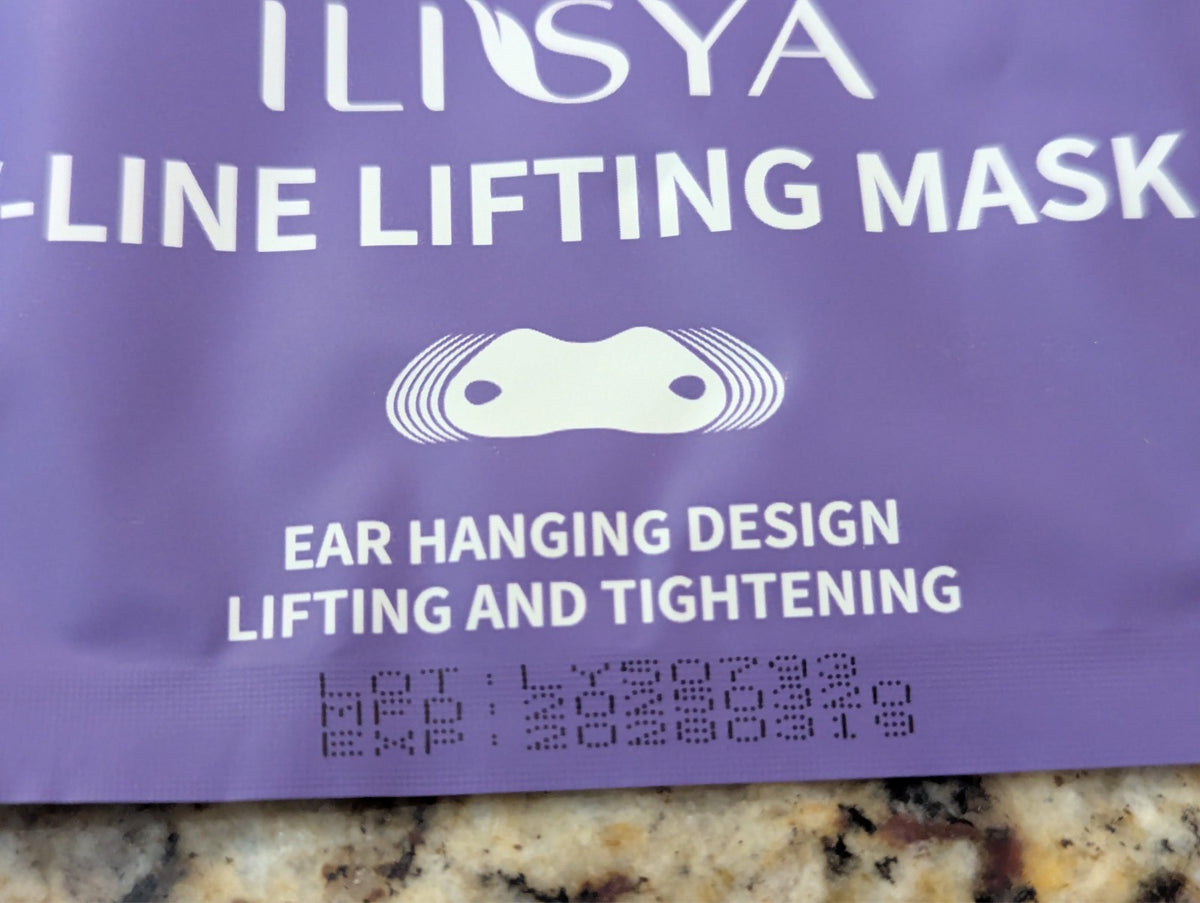 V-Line Lifting Mask with Ear Hanging Design, 7 Pack