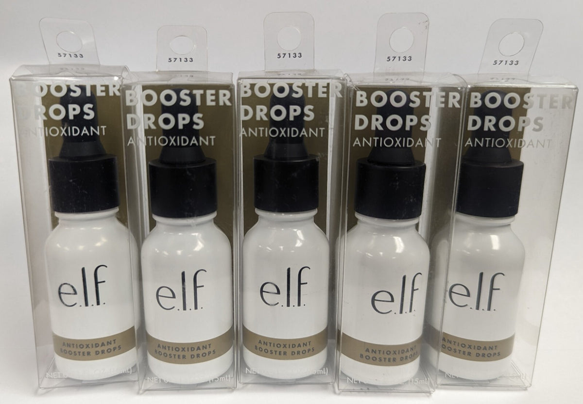Antioxidant Booster Drops - 5 Pack, Skin Nourishing Serum, 0.51 fl oz Each