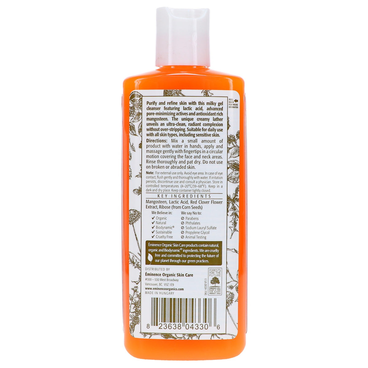 Mangosteen Daily Resurfacing Cleanser 4.2 oz - Eminence