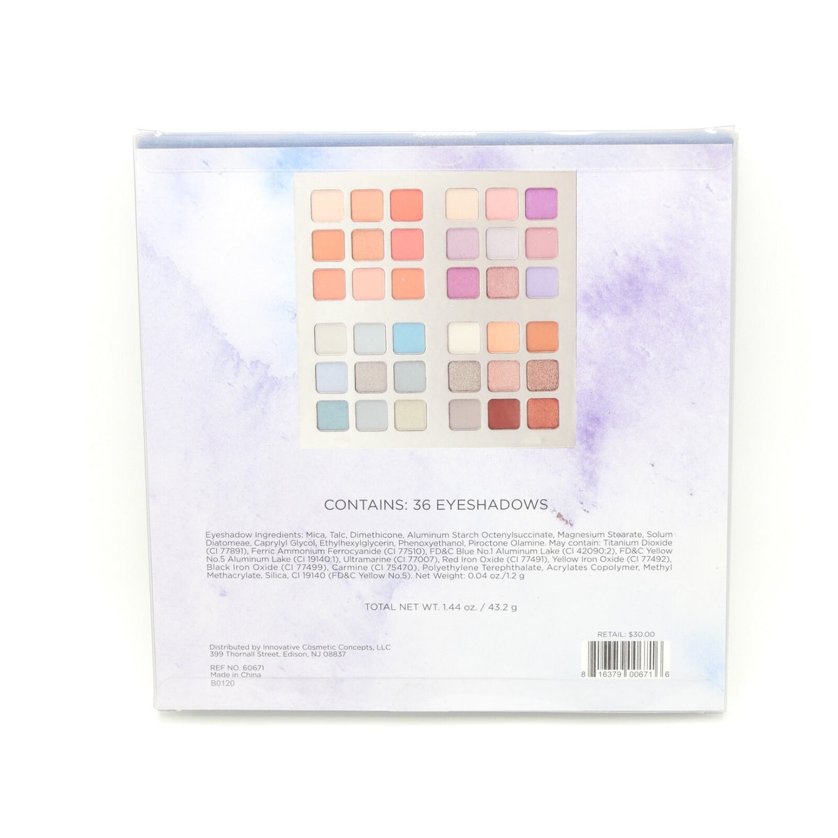 Eyeshadow Palette (36 Shades) – Macy's Collection by Innovative Cosmetic Concepts