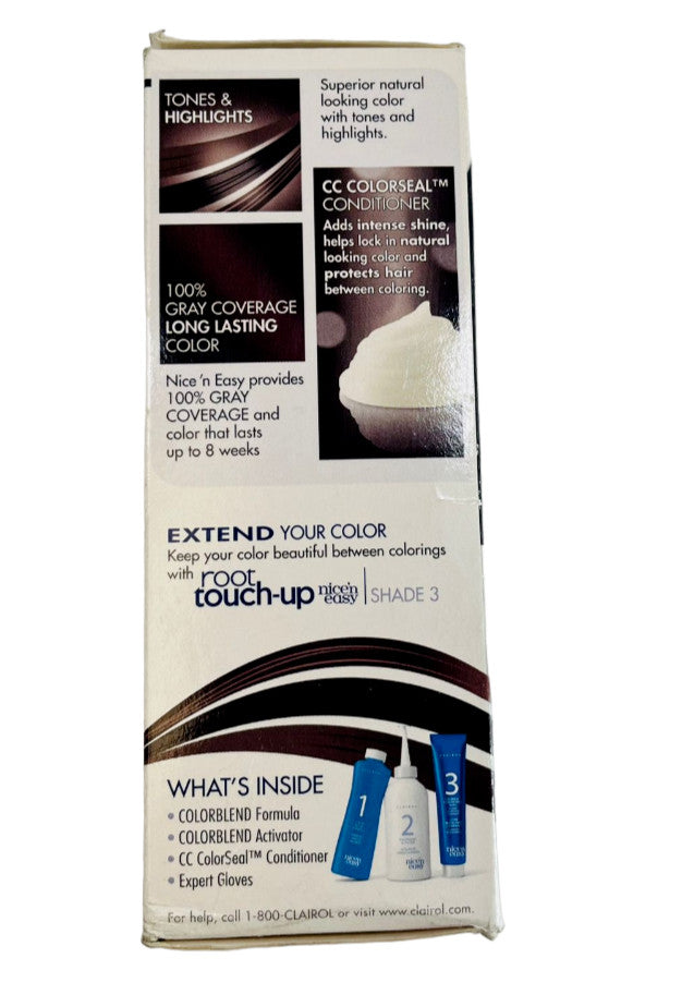 Nice N Easy Permanent Hair Color - Natural Blue Black 2BB
