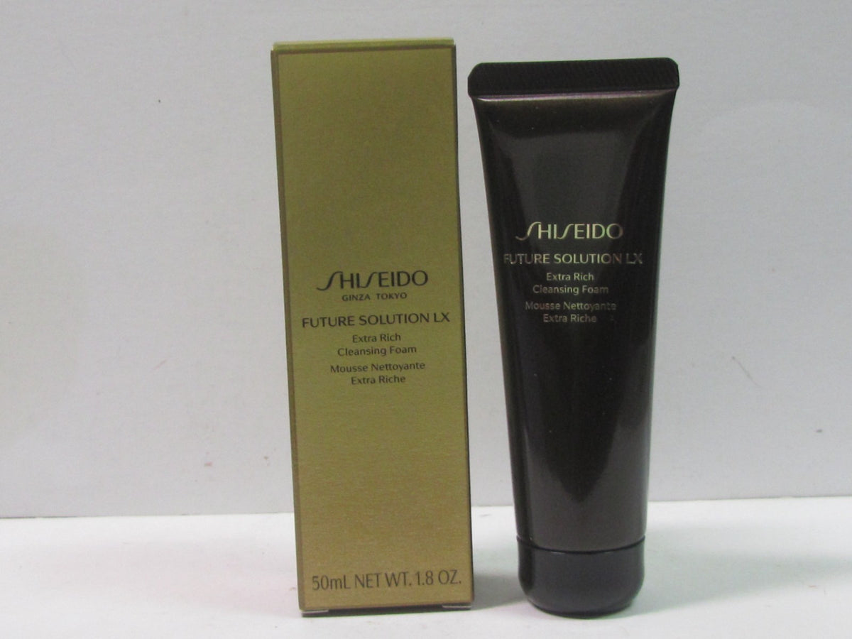 Shiseido Future Solution RX Extra Rich Cleansing Foam 1.8 oz - Gentle Skin Cleanser
