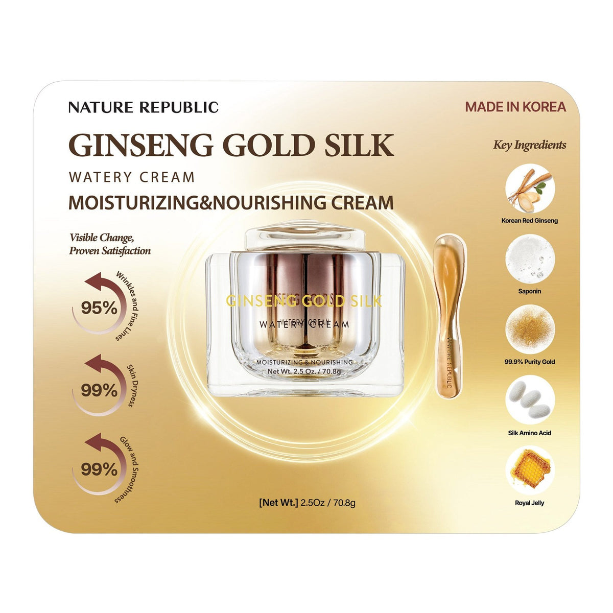 Ginseng Gold Silk Watery Moisturizer - Anti-Aging & Radiance 70.8g