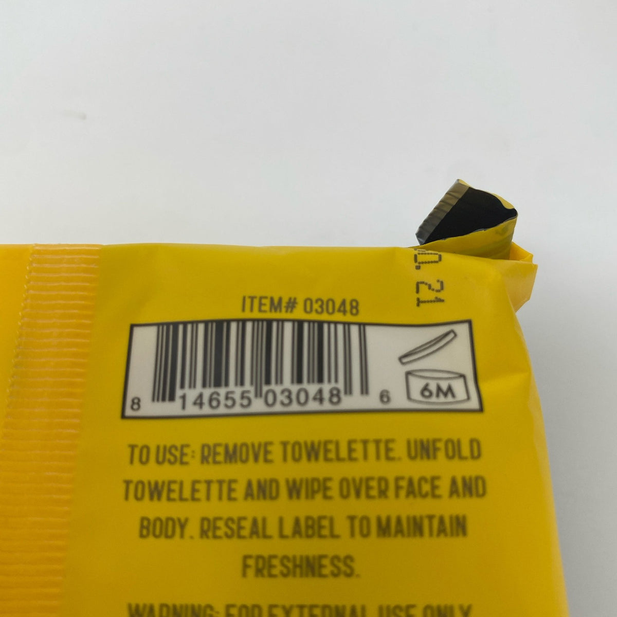 Charcoal Face & Body Cleansing Wipes with Aloe & Chamomile - 30 Pack