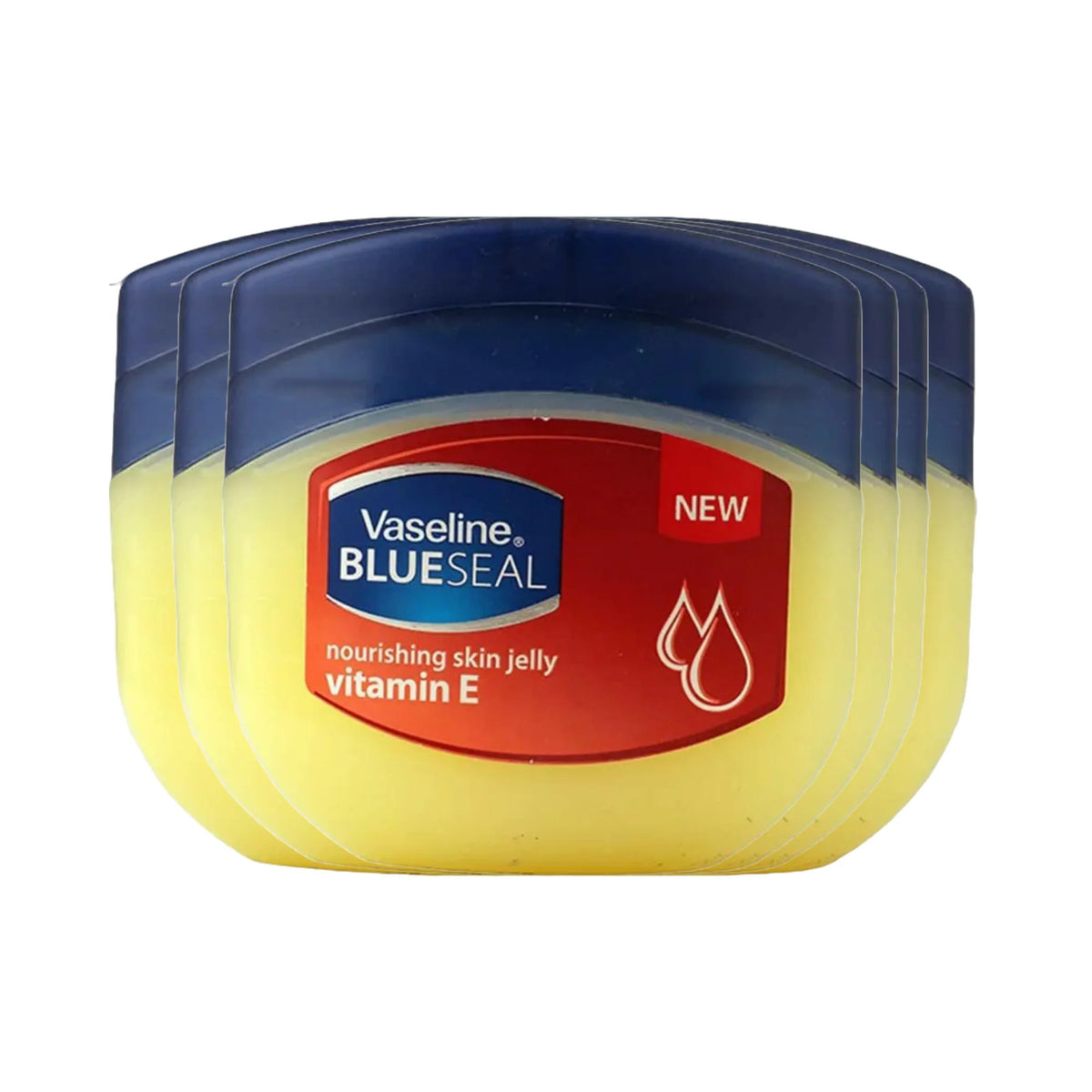 Petroleum Jelly with Vitamin E, Nourishing Skin Moisturizer 1.7oz - 6 Pack