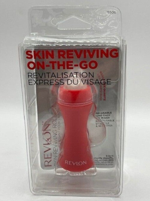 Revlon Rose Quartz Facial Roller - Reusable Skin Reviving & Cooling Tool