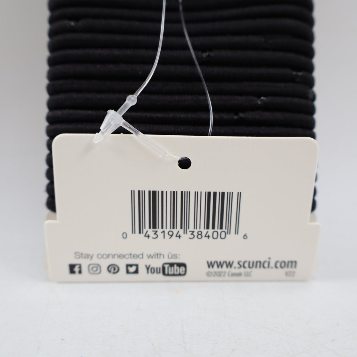 3 PACK Scunci No Damage Medium-Hold Elastic Hair Bands 32 Count Each