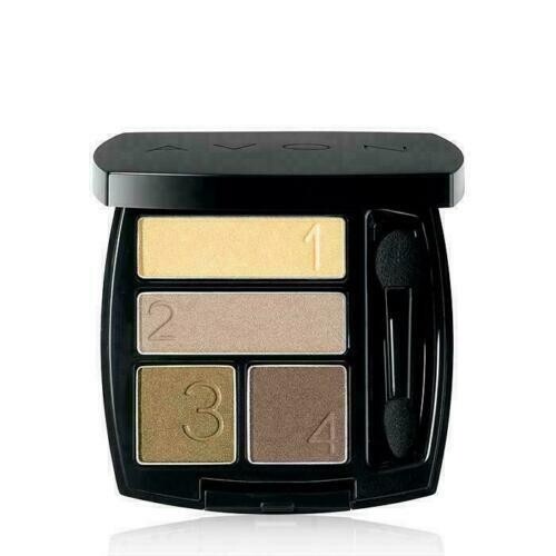 Avon True Color Quad in Glided Metallics – Eye Shadow Palette