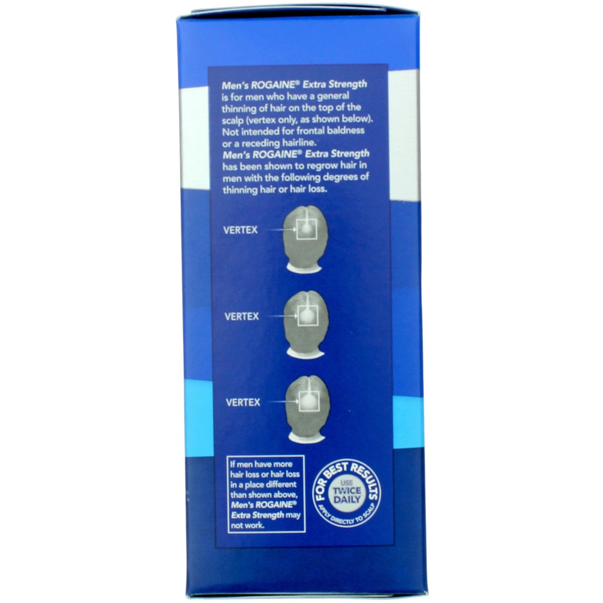 Men's Extra Strength Hair Regrowth Treatment, 5% Minoxidil, 2 fl oz (2-Pack)