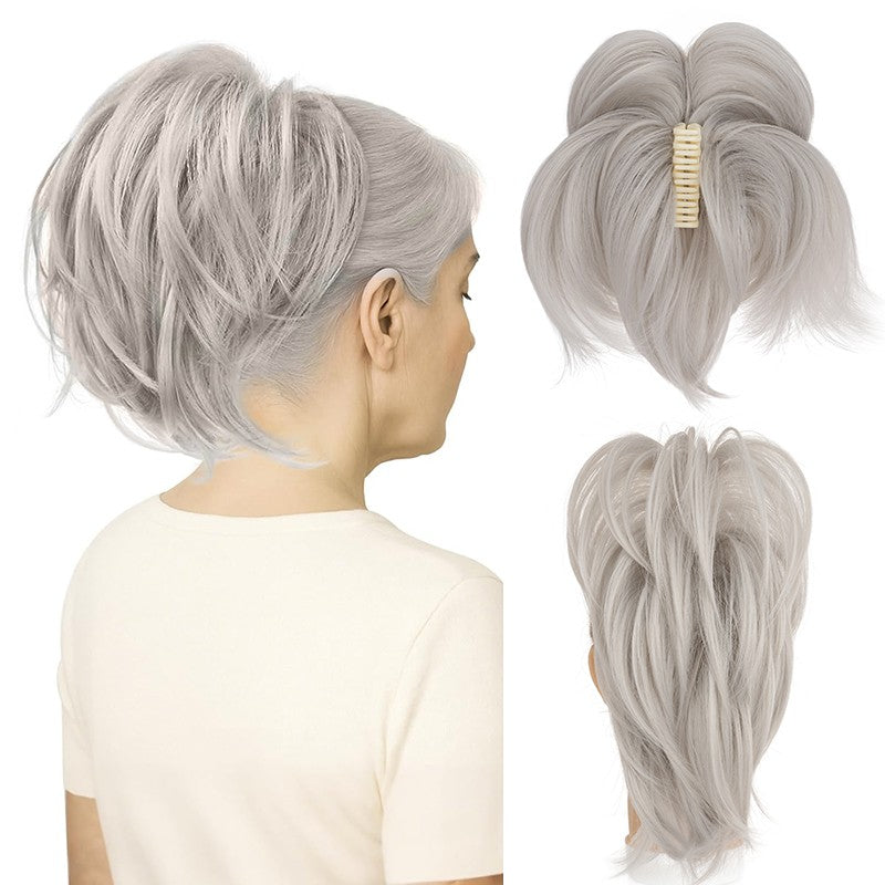 Women Clip-In Ponytail Hair Extension with Claw Clip - Multiple Colors