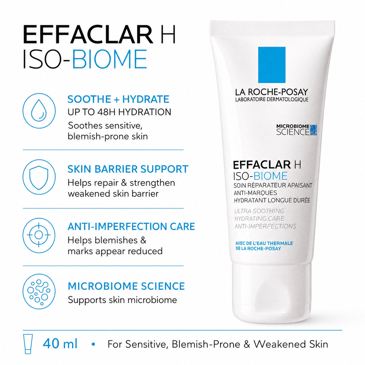 Hydrating Face Moisturizer for Sensitive Skin - 40ml