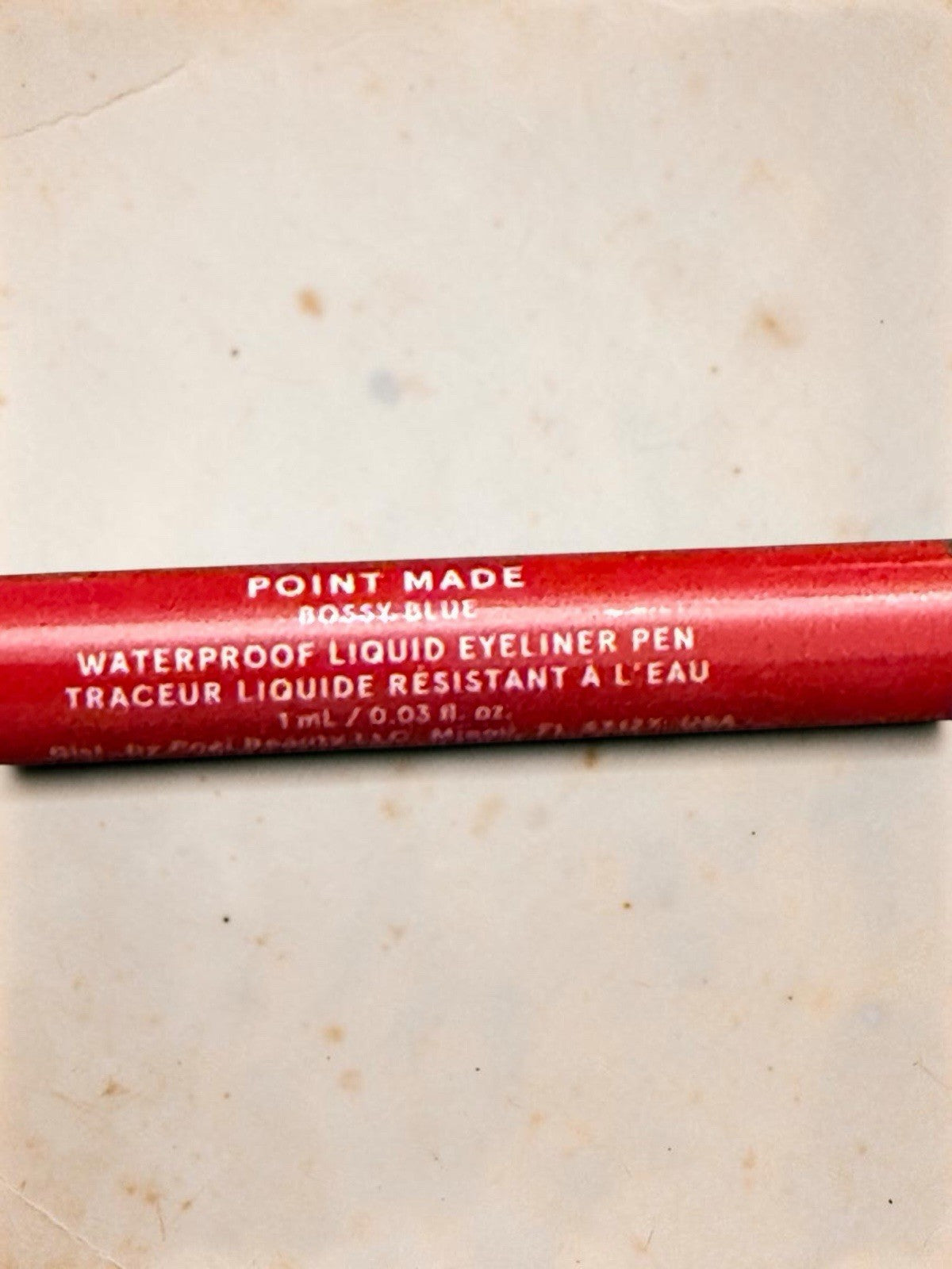 Waterproof Liquid Eyeliner Pen - Point Made, 02 Bossy Blue, All-Day Wear