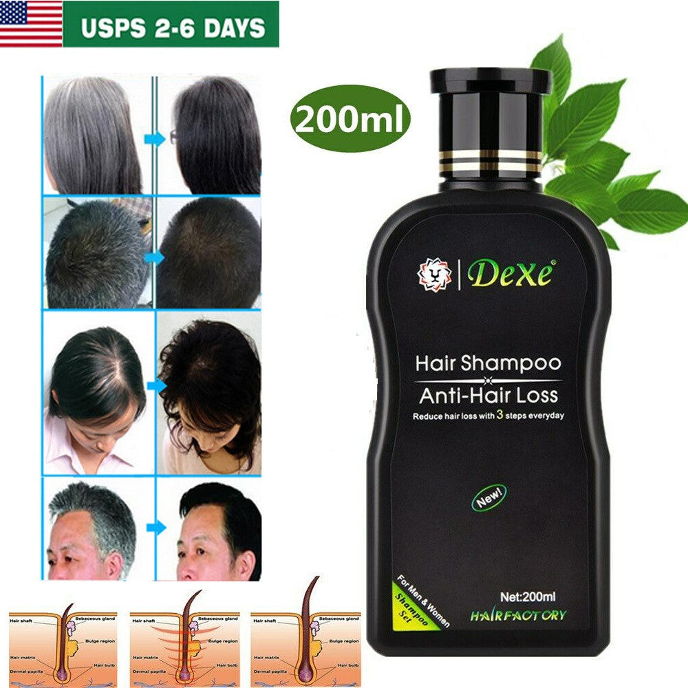 Anti-Hair Loss Shampoo 200ml - Herbal Formula for Men & Women