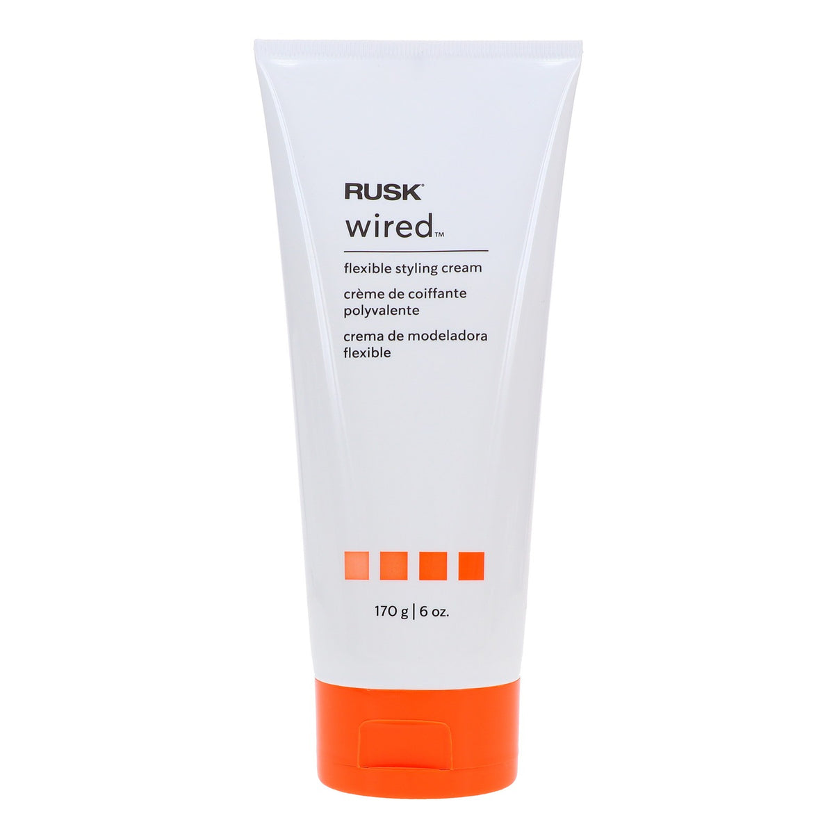 Rusk Wired Styling Cream 6 oz - 2 Pack for Flexible Hair Texture & Shine