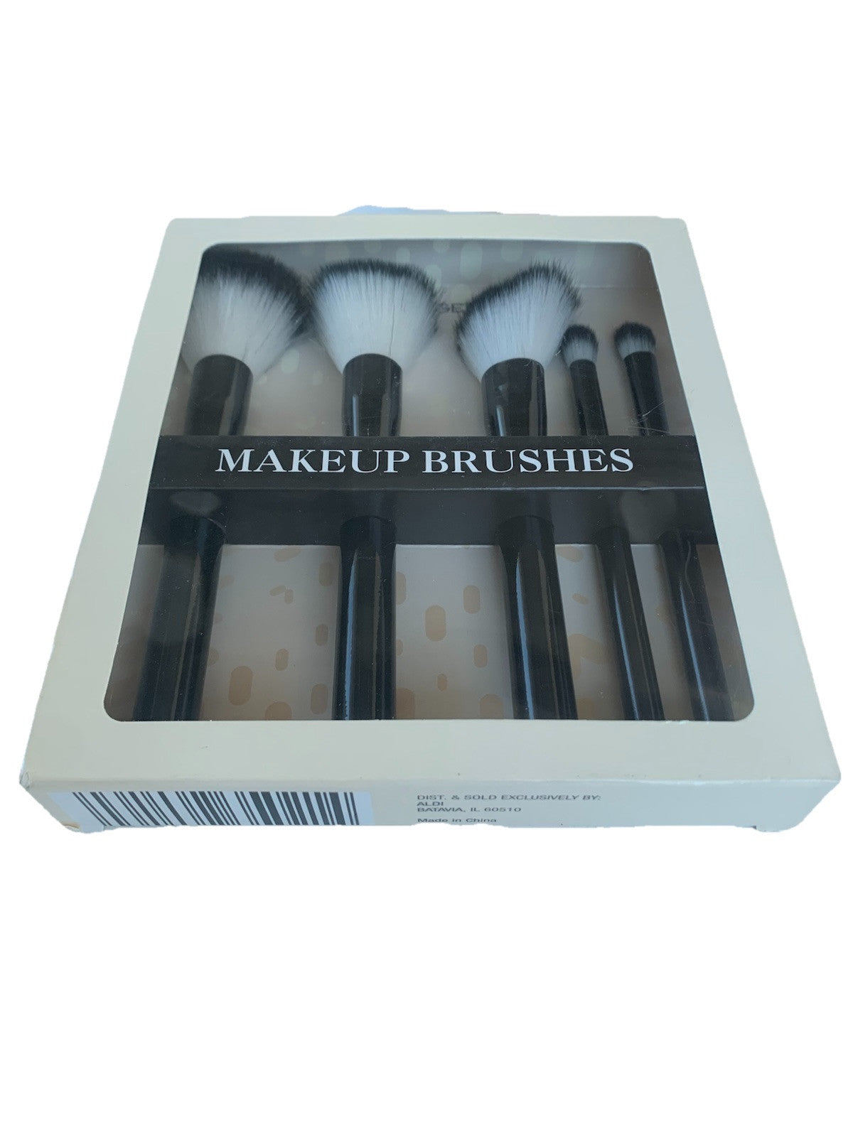 Makeup Brushes for Face Set of 5 - Powder, Eyeshadow & Sculpting Tools
