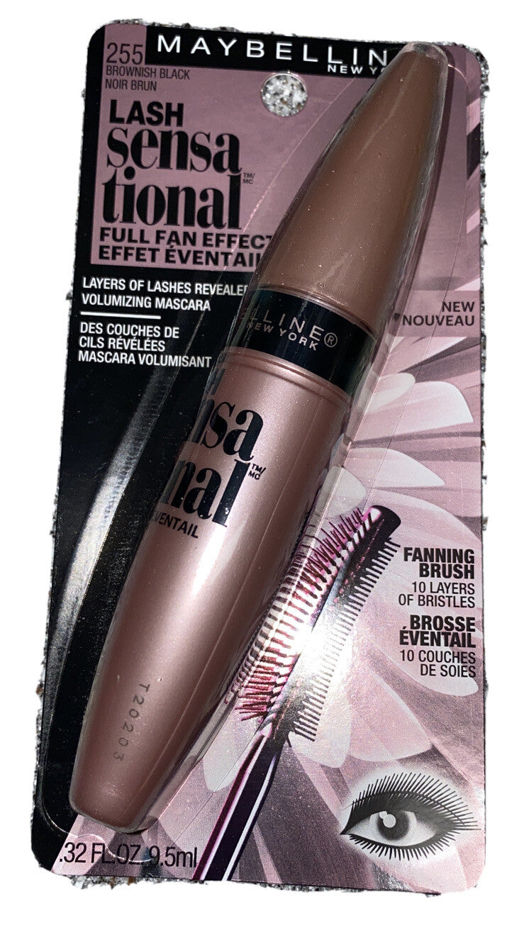 Maybelline Lash Sensational Mascara Full Fan Effect Brownish Black - 255