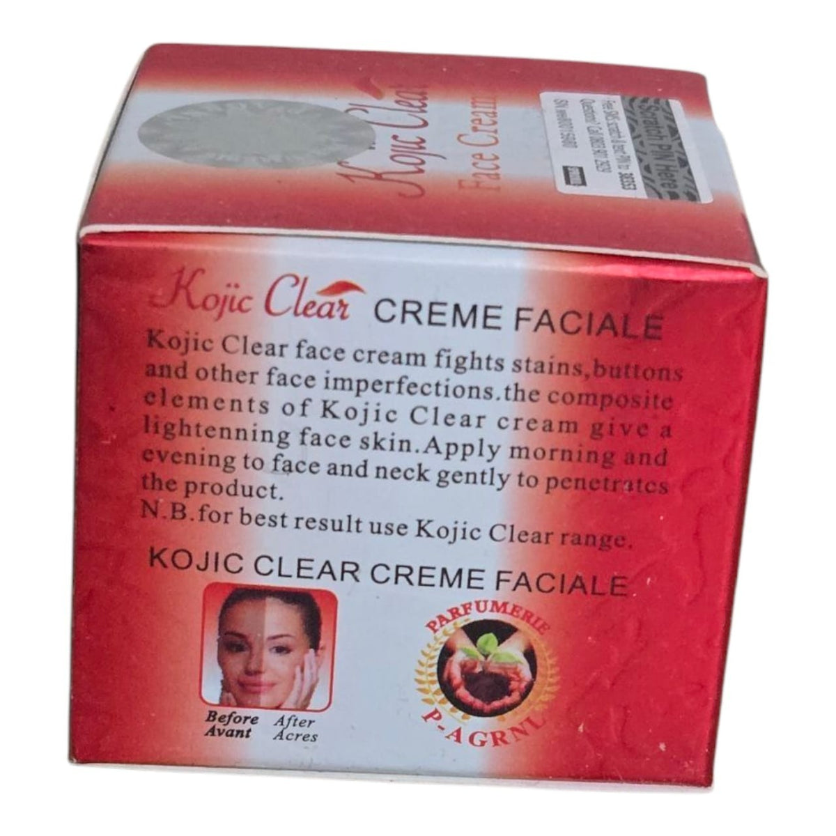 Kojic and Carrot Corrector Cream - Brightening Face Concealer, 1 Pack