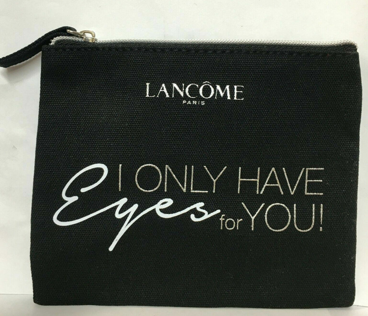 Lancôme Eye Makeup Bag - Black Cosmetic Purse for Cosmetics