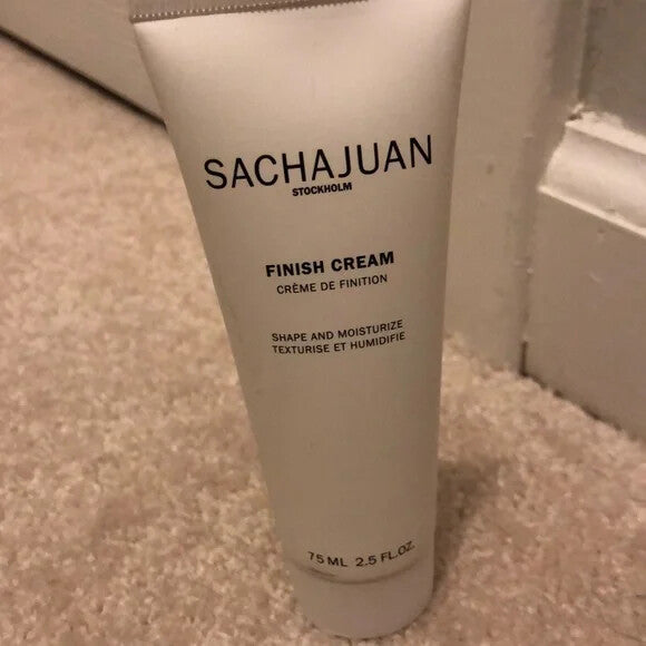Sachajuan Stockholm Finish Hair Cream 75ml Shine & Definition Moisturizer