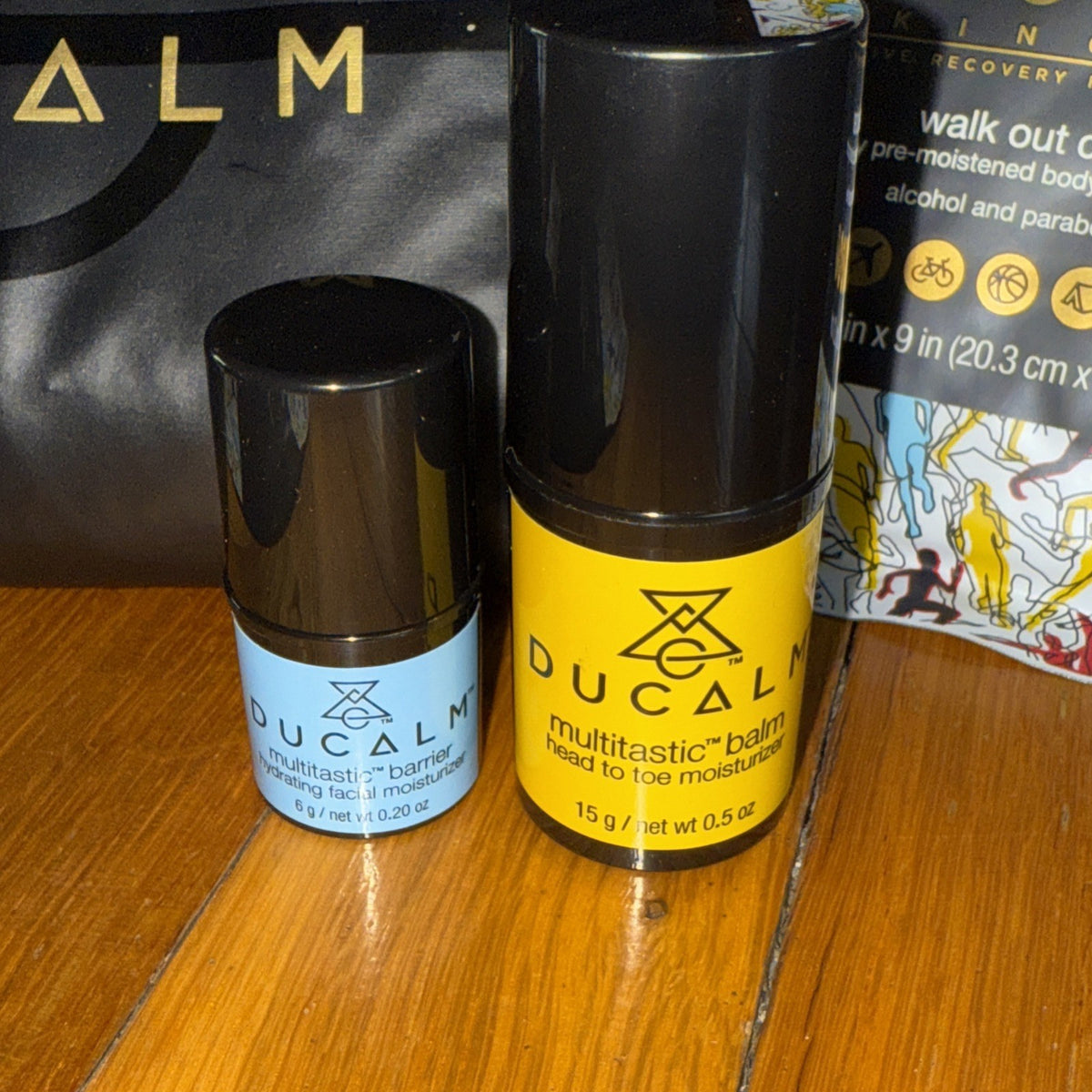 DUCALM Skincare Back To Basics Kit - Body Balm, Barrier Cream & Cleansing Cloths