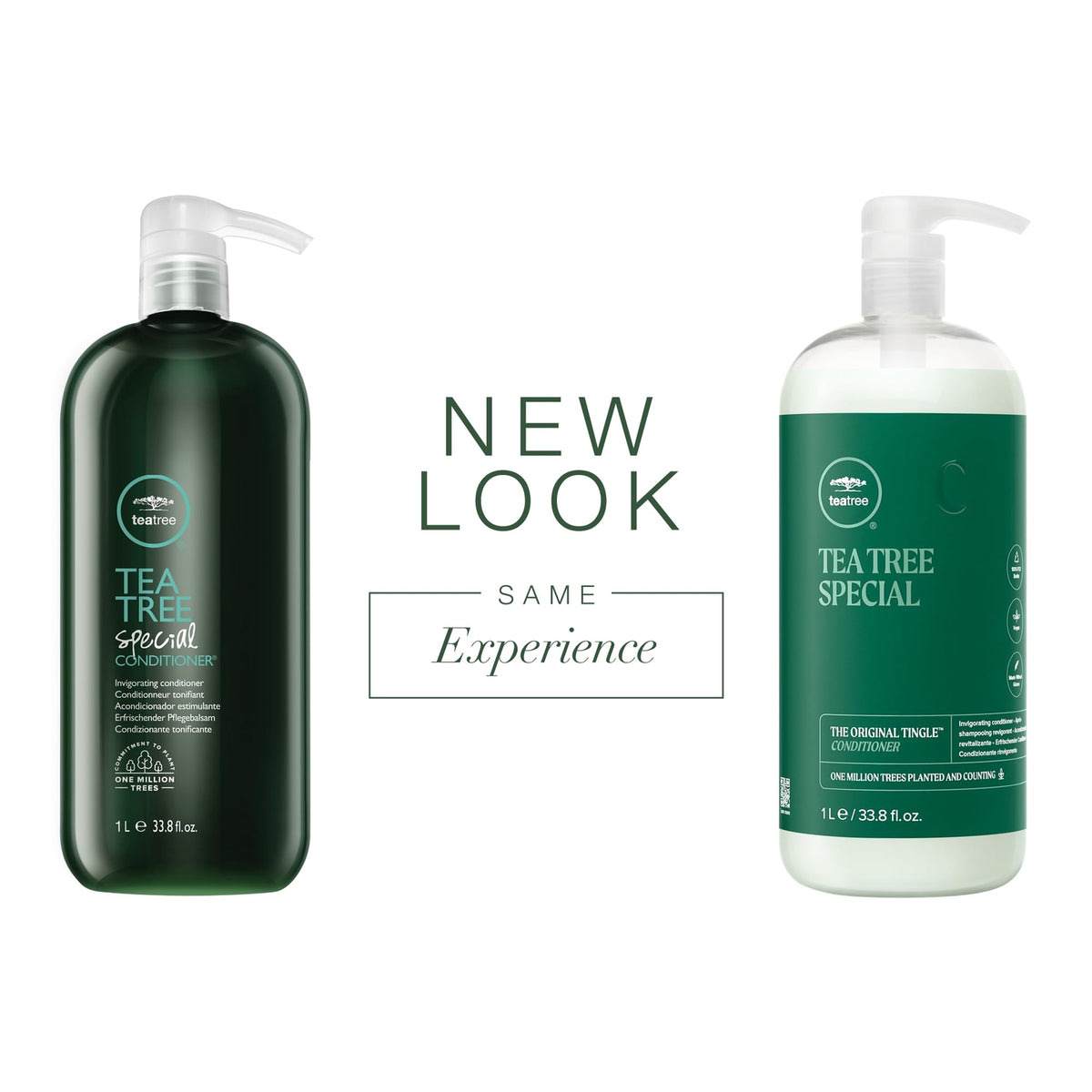 Tea Tree Conditioner for All Hair Types - Detangles, Smooths & Softens 33.8 oz