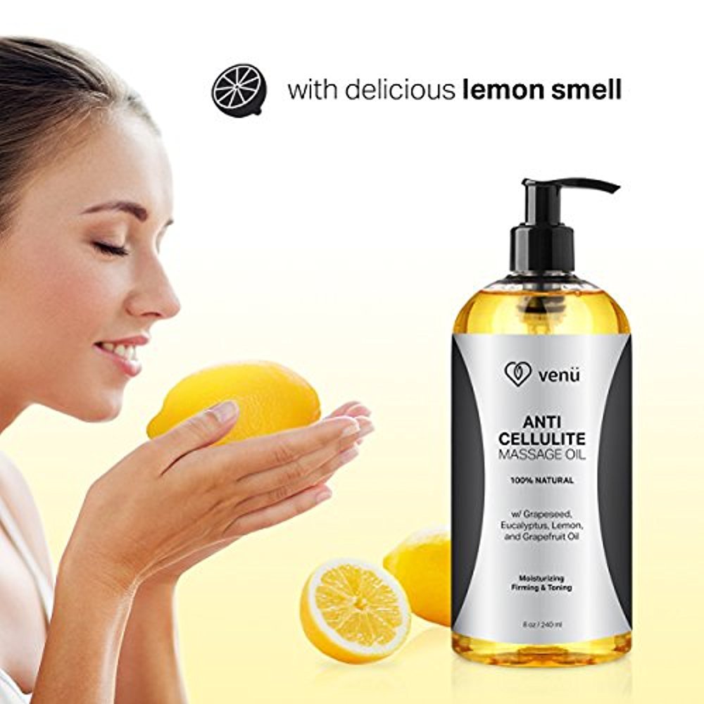 Anti-Cellulite Massage Oil with Grapeseed & Eucalyptus