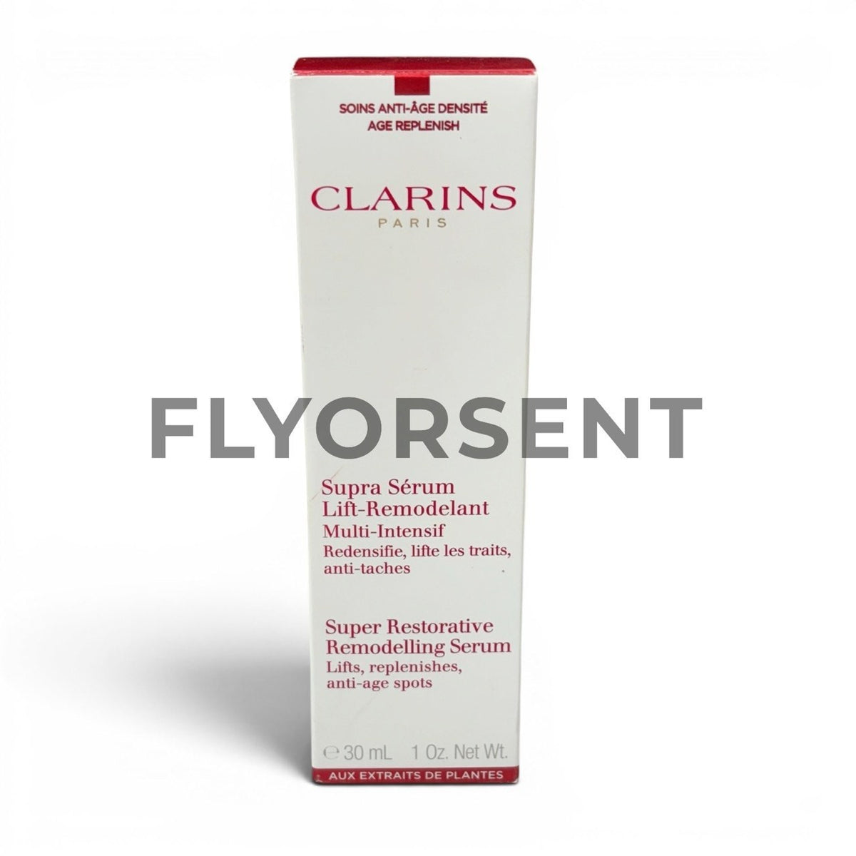 Clarins Super Restorative Remodelling Serum Lift and Replenish 1 oz - Anti-Aging Face Serum for Mature Skin