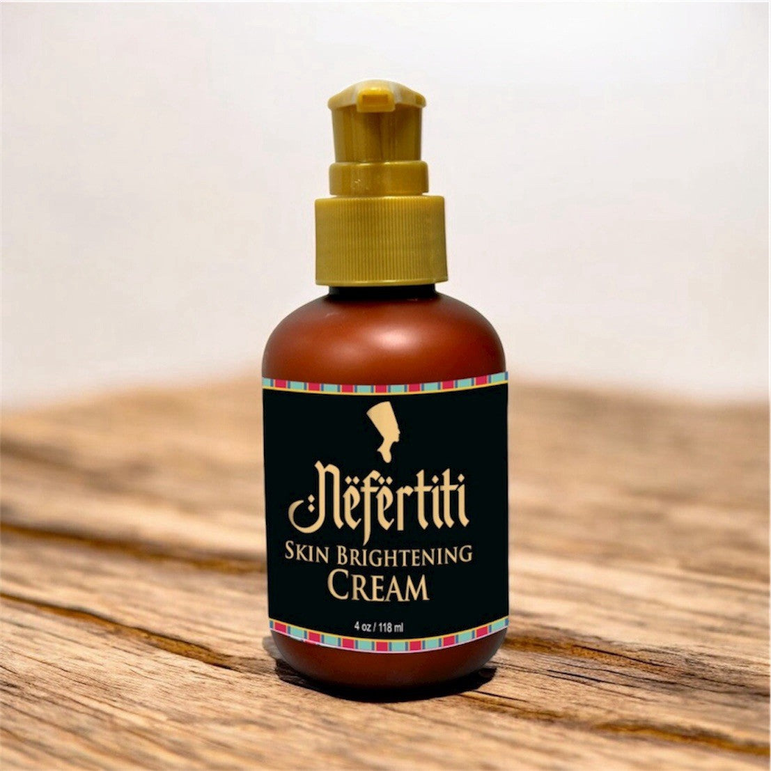 Nefertiti Skin Brightening Cream - 4 oz Nourishing Anti-Dullness Formula