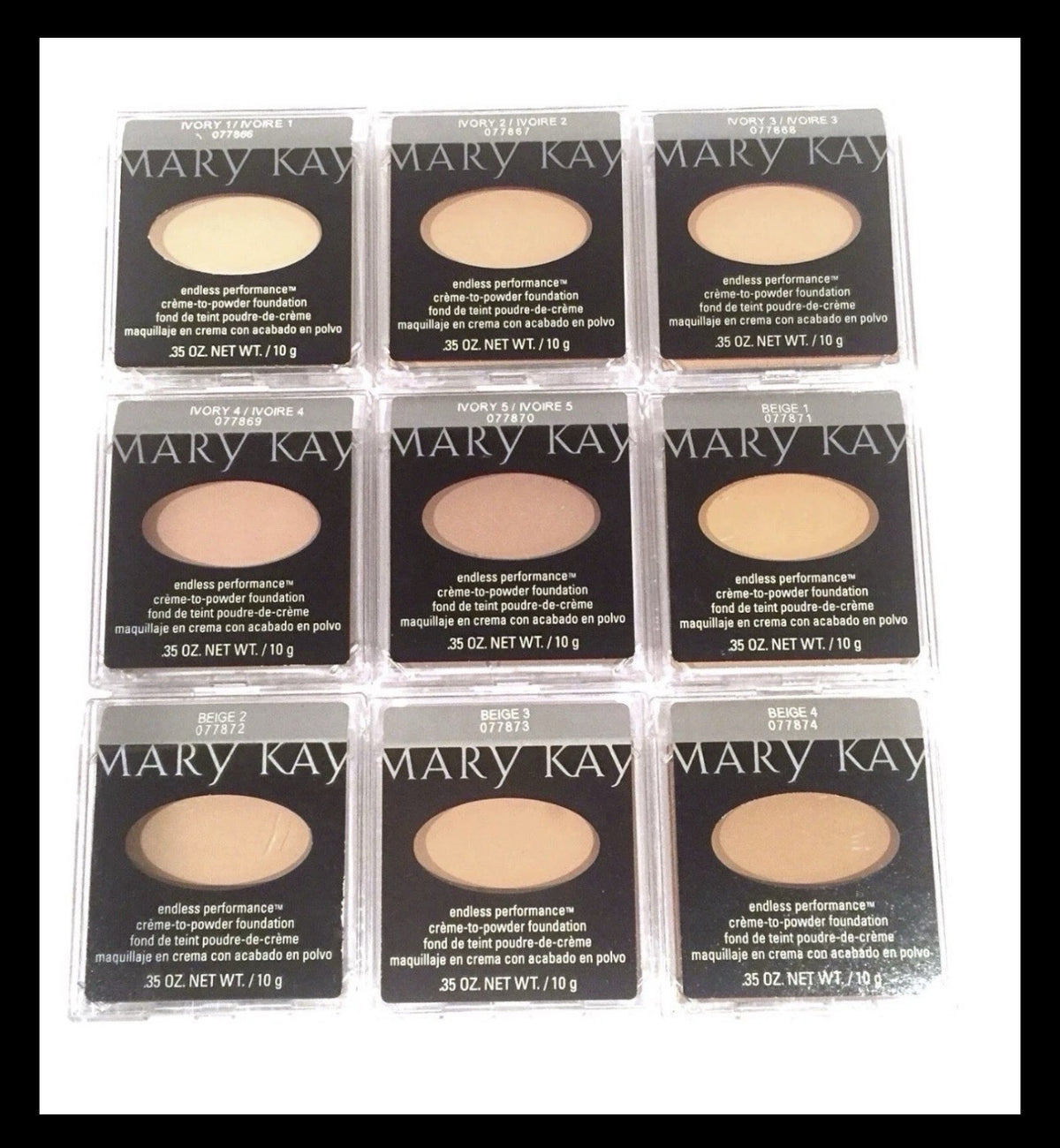 Creme to Powder Foundation All Shades - Long-Lasting Matte Finish