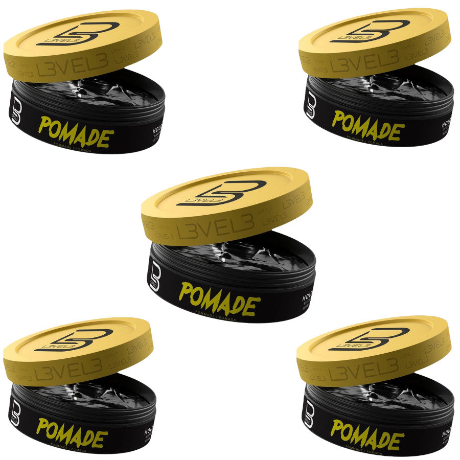 Transparent Hair Pomade 5oz - Strong Hold, High Shine, Residue-Free