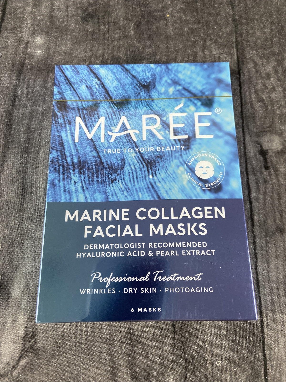 Collagen Facial Masks With Pearl Extract, 6 Pack