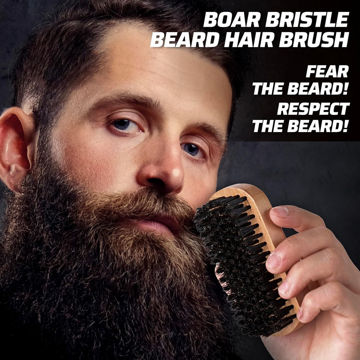 Men's Beard Grooming Kit with Brush, Comb & Scissors - Portable & Free Shipping