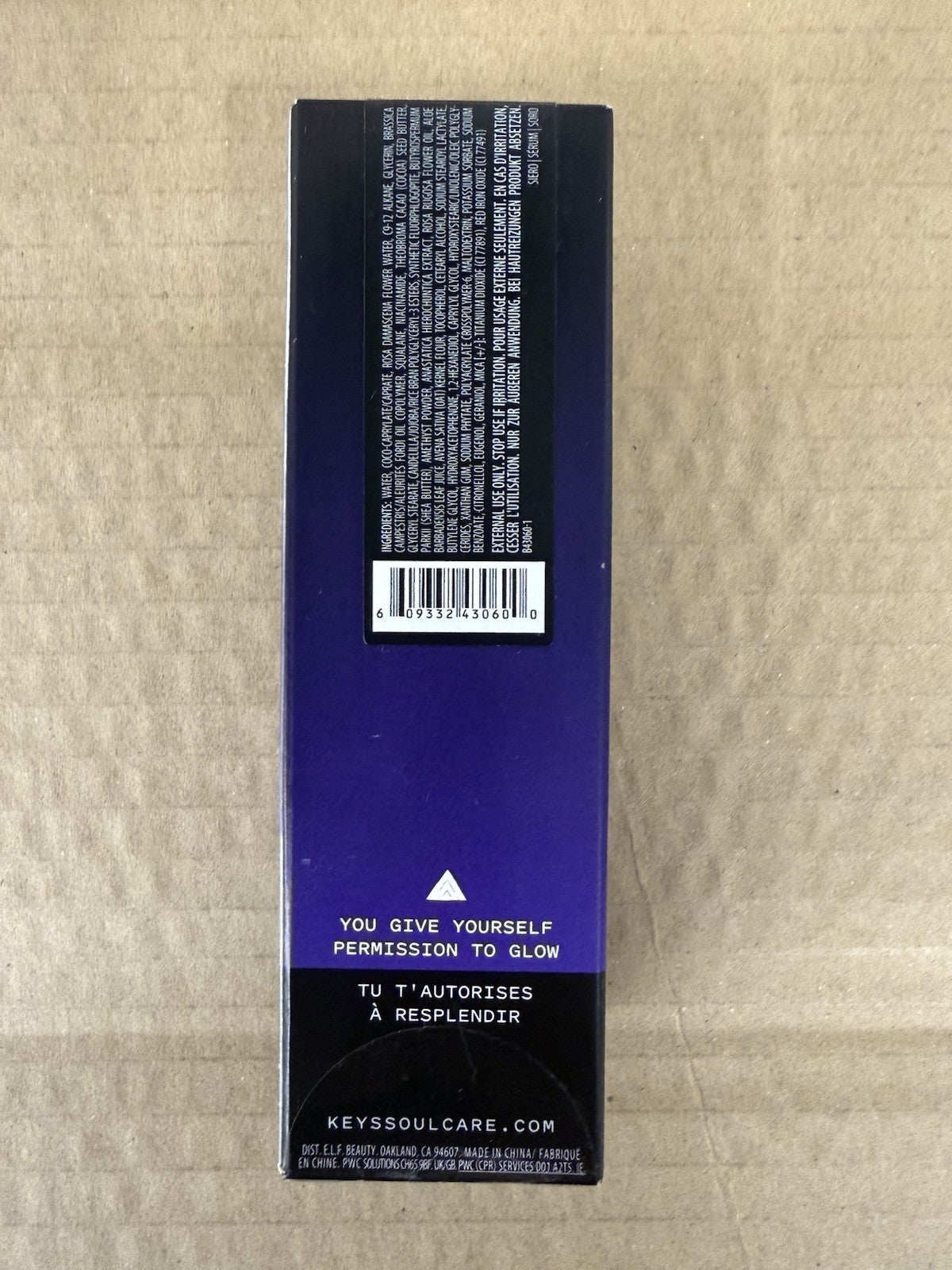 Keys Soulcare Illuminating Serum GOLDEN AURA 1.01oz Hydrating Face Glow