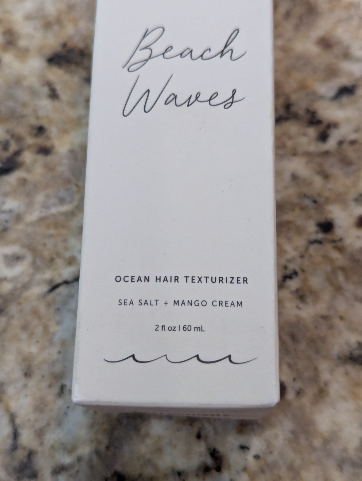 Ocean Hair Texturizer with Sea Salt & Mango Cream - Beach Waves Spray 2 fl oz