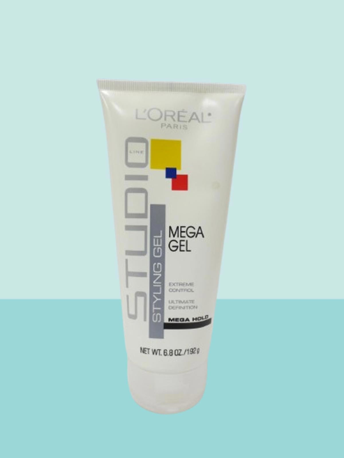 L'Oréal Studio Line Mega Hold Styling Gel - 6.8 oz Pack of 2