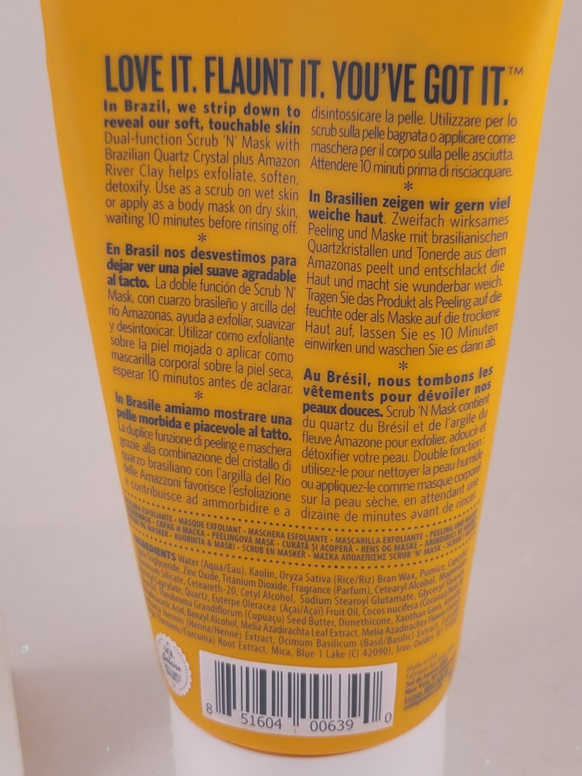 Sol de Janeiro Brazillian BOD BUFF Smoothing Scrub 'N' Mask 5.41 fl