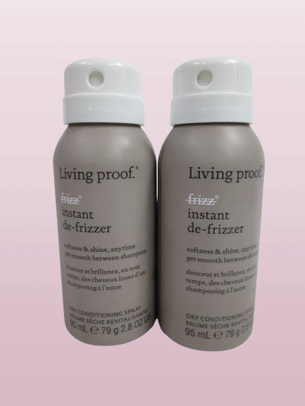 Living Proof Instant De-Frizzer Hair Serum - 2.8 oz Pack of 2