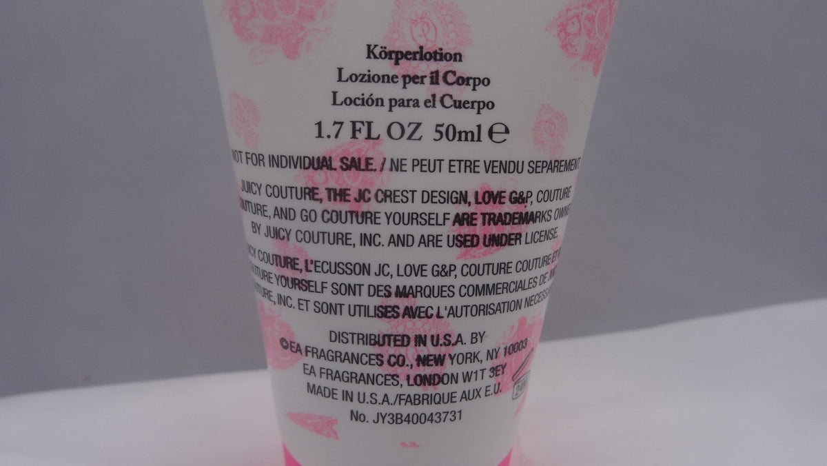 JUICY COUTURE GO YOURSELF BODY LOTION - 1.7 OZ NEW