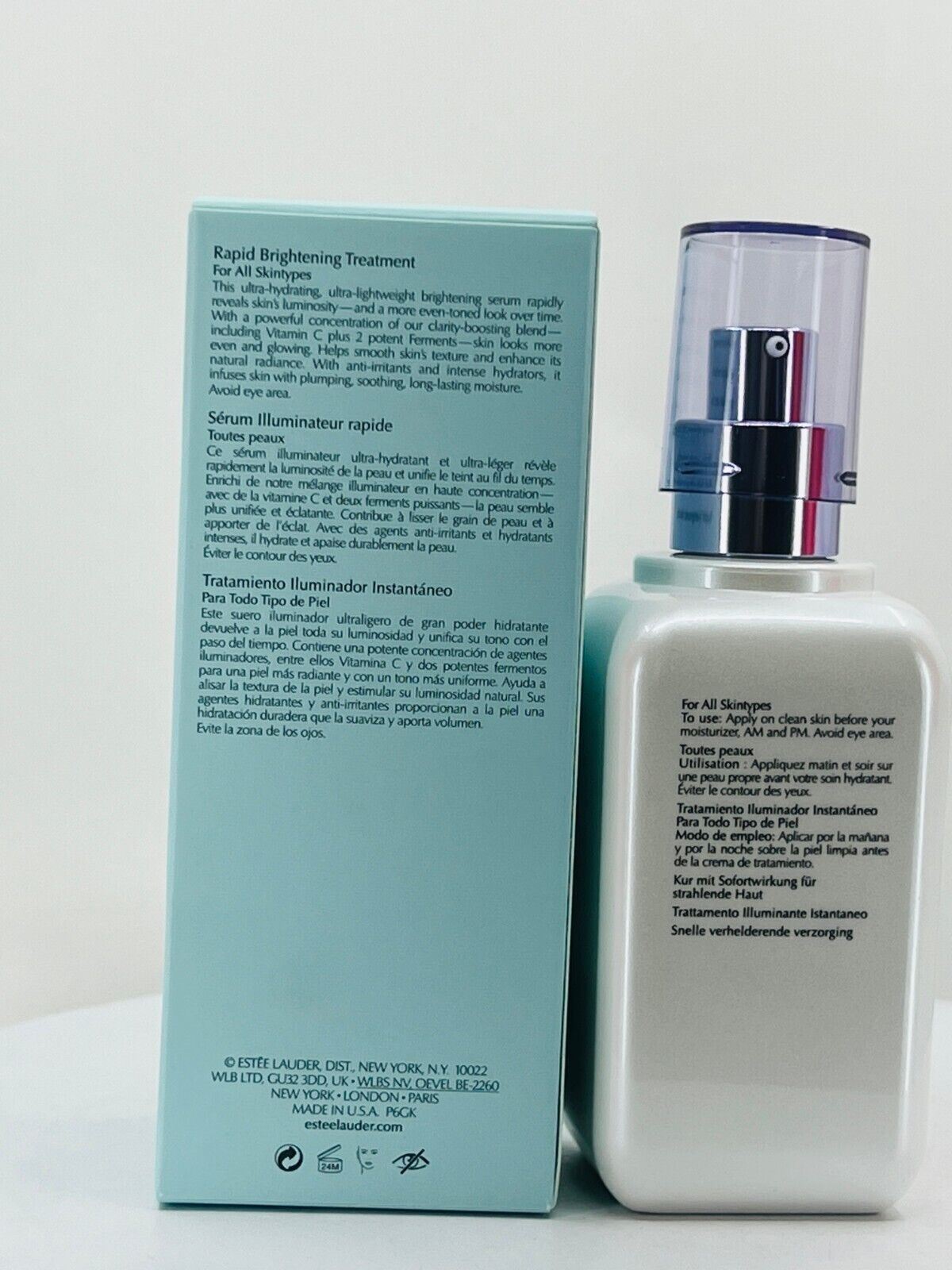 Brightening Vitamin C Ferment Treatment - Fast-Acting Skincare Serum, 3.4oz