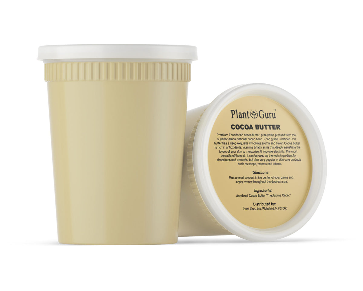 Raw Cocoa Butter 100% Pure Unrefined Organic Food Grade