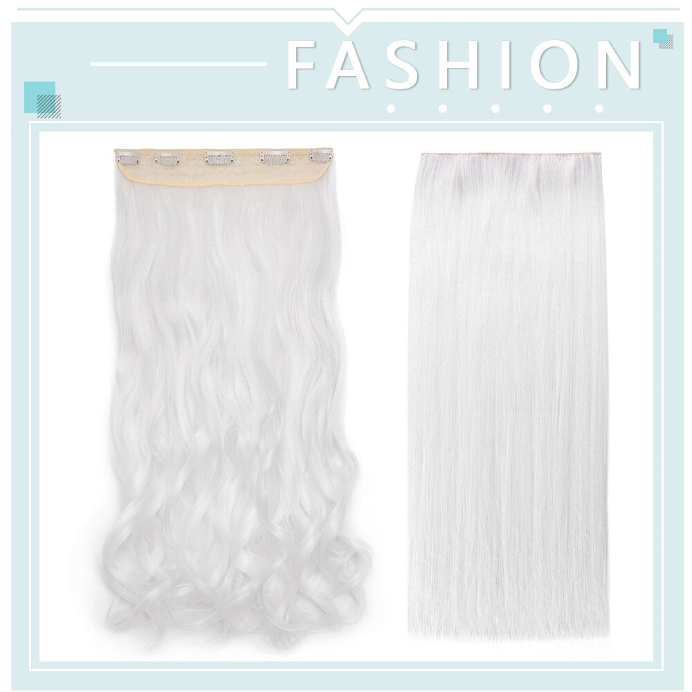 V-Shape & U-Part Clip-In Hair Extensions - Full Head Highlight, Multiple Lengths & Colors