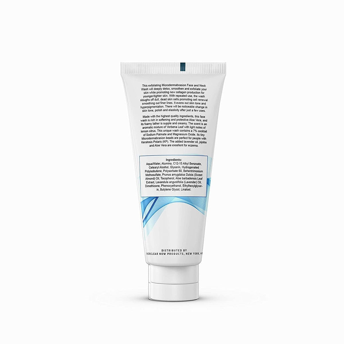 Aloe Vera Microdermabrasion Cream - Exfoliating Scrub for Acne & KP,