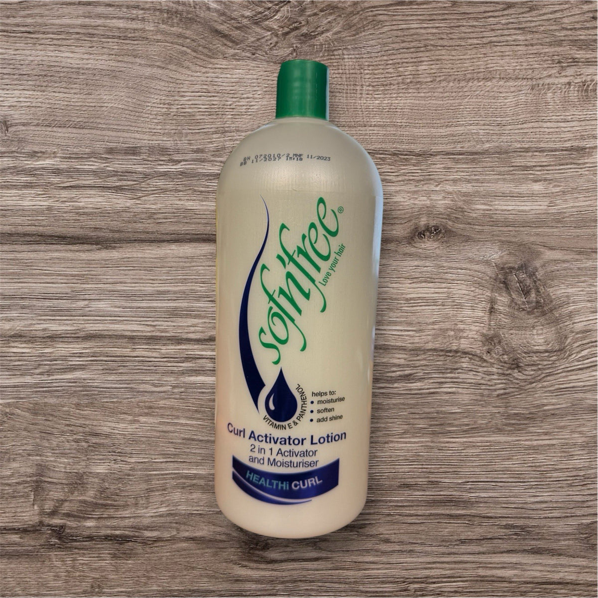 Soft'n FREE Curl Activator Hair Lotion 1L with Vitamin E & Panthenol