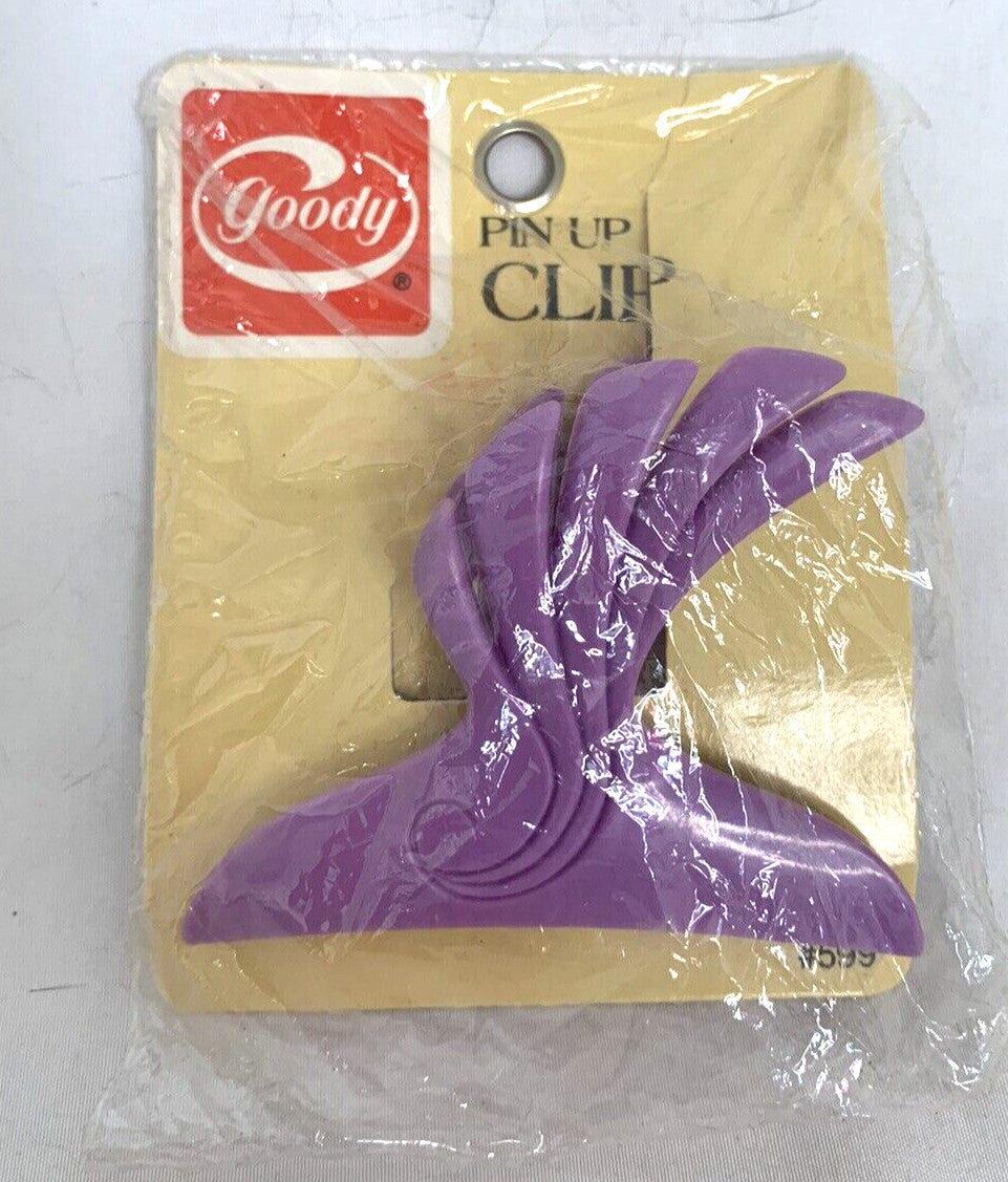 Vintage Retro 1986 GOODY Pin Up Clip Hair Butterfly Clamp Fashion