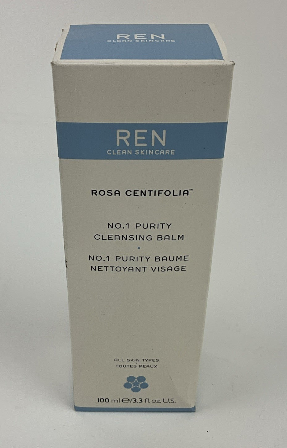 Ren Rosa Centifolia No.1 Purity Cleansing Balm 3.3 oz Skincare new in