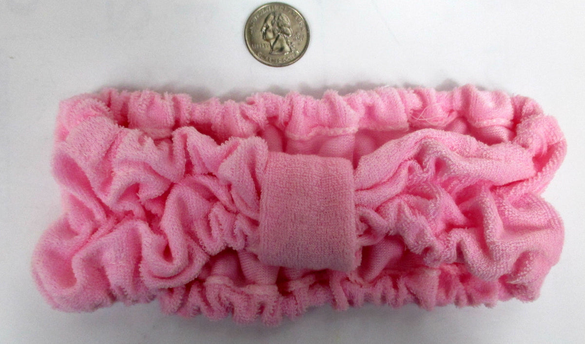 choose color --SOFT TERRY CLOTH SHOWER HEADBAND,ELASTIC -AA 018