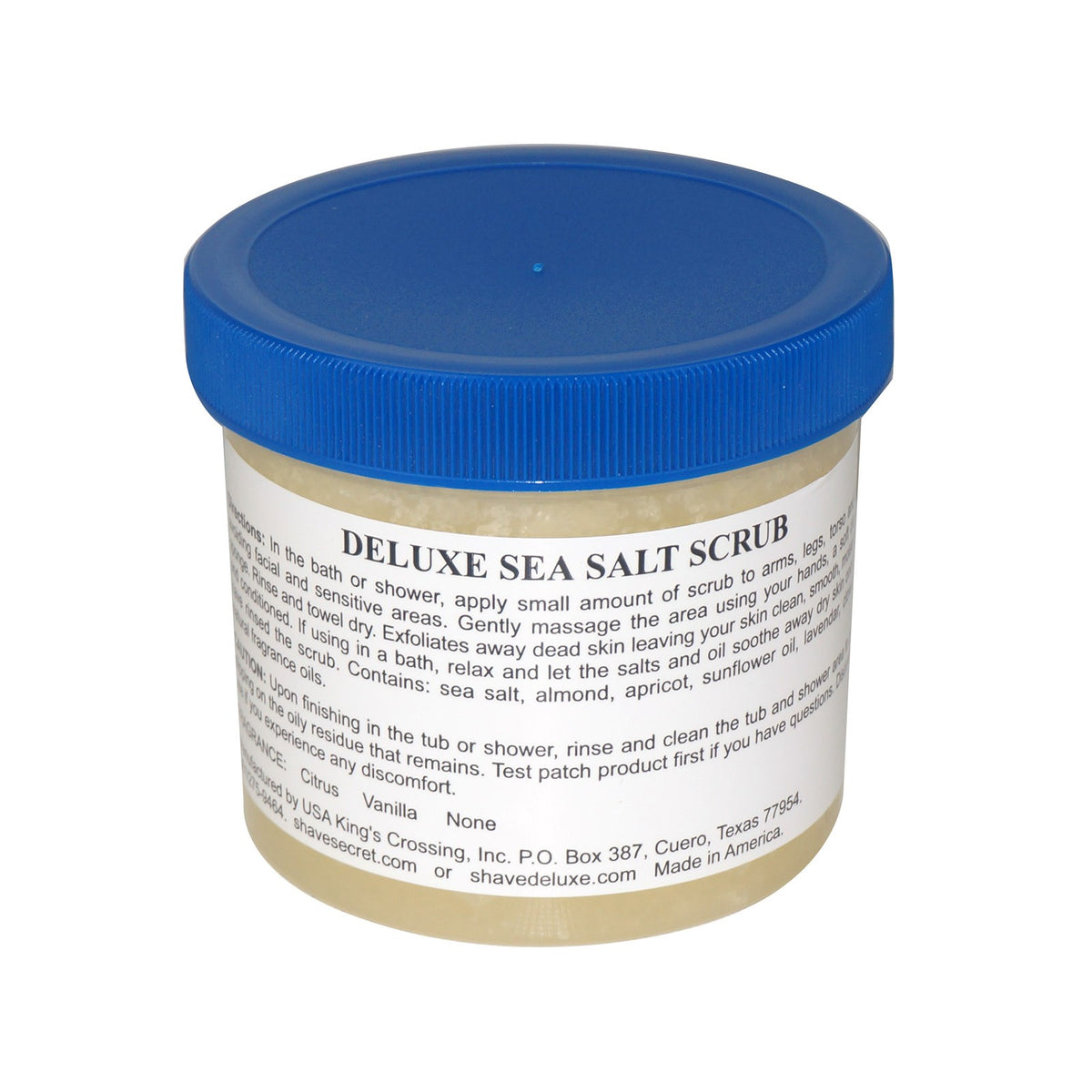 Sea Salt Body Scrub Exfoliant - Moisturizing Body Treatment 1.25 lbs