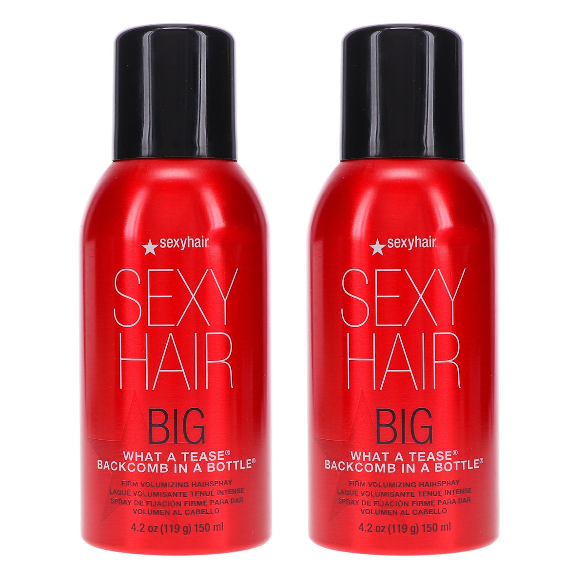 Backcomb in a Bottle Texturizing Spray for Volume - 4.2 oz, 2 Pack