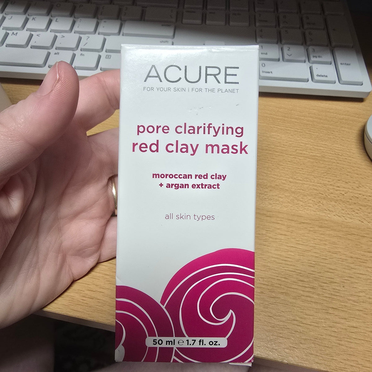 Acure Pore Clarifying Red Clay Mask – 1.7oz