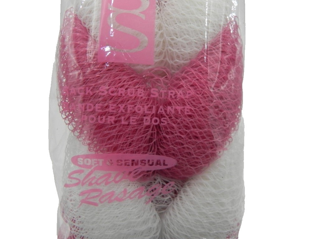 Avon Skin So Soft Bath / Shower Sponge Body Scrub Mesh With Strap,